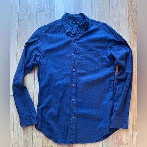 Banana Republic Blue Flannel